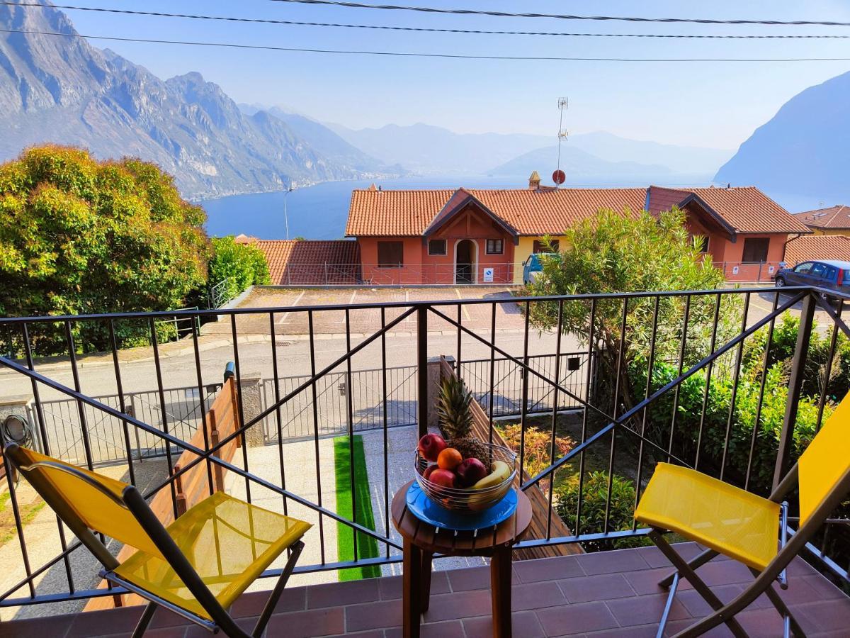 Happy Guest Apartments - Lake & Green Oasis Riva di Solto Luaran gambar